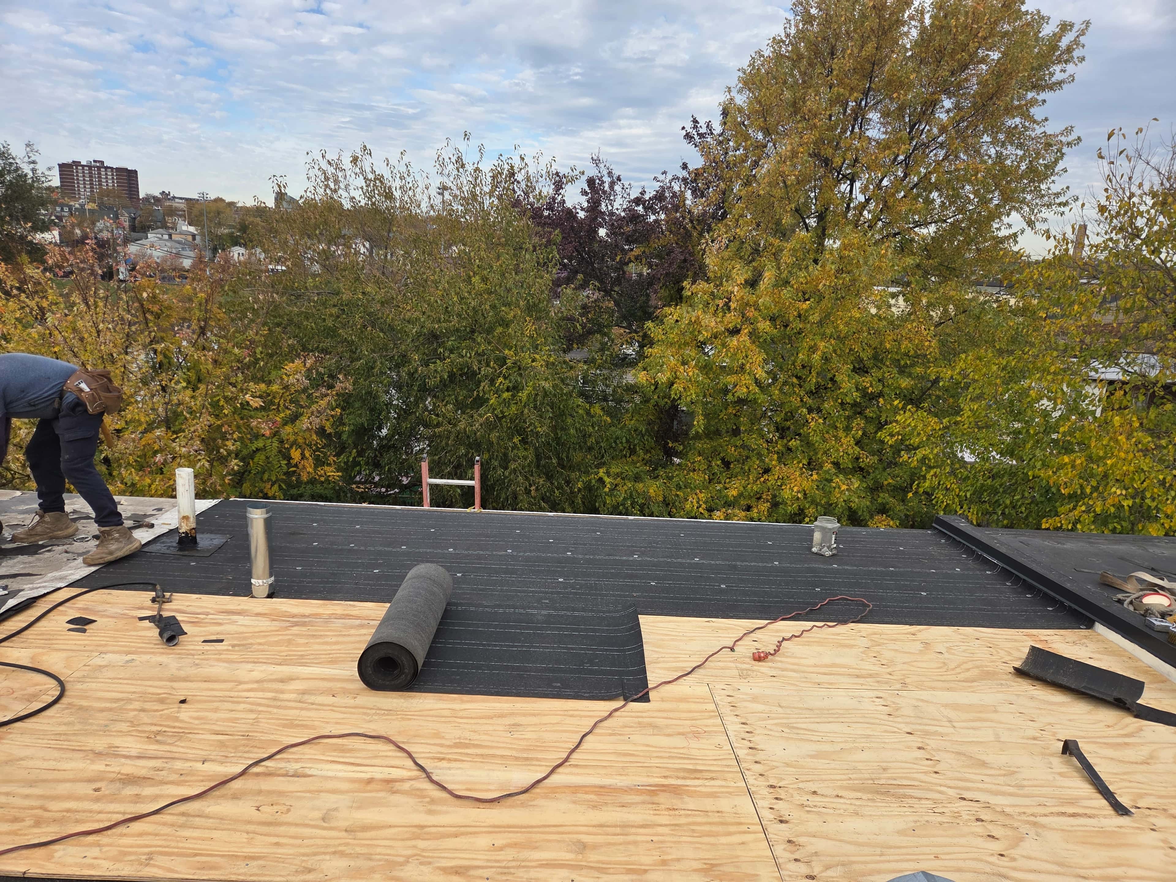 Flat roofing service in Essex County NJ